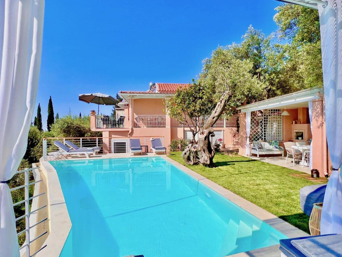 Spartylas Villa Evmaria With Private Swimming Pool מראה חיצוני תמונה