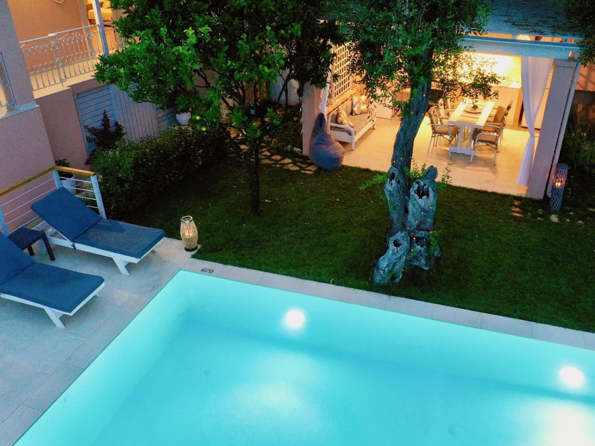 Spartylas Villa Evmaria With Private Swimming Pool מראה חיצוני תמונה